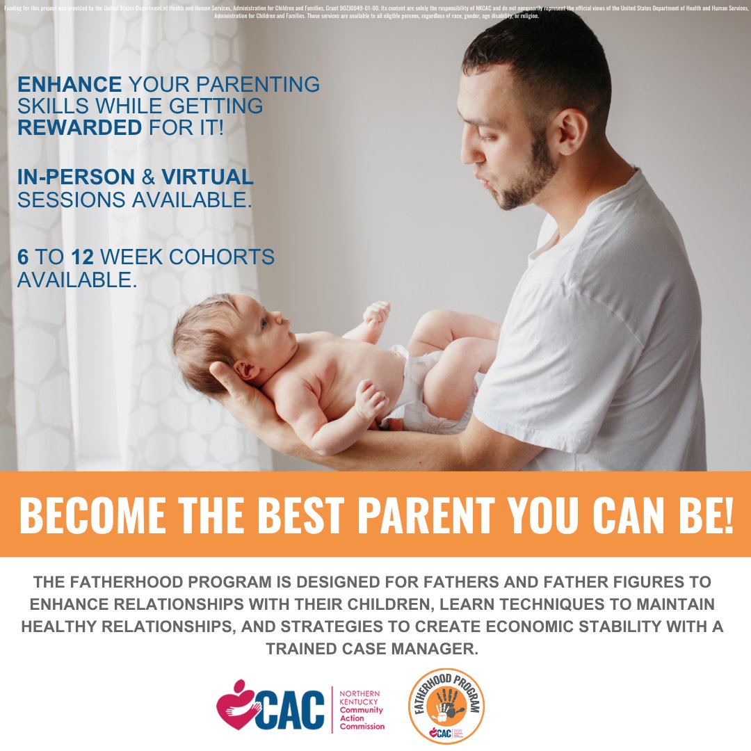 Become the best parent you can be! Click the link to learn more: nkcac.org/services/famil…

#FatherhoodFriday