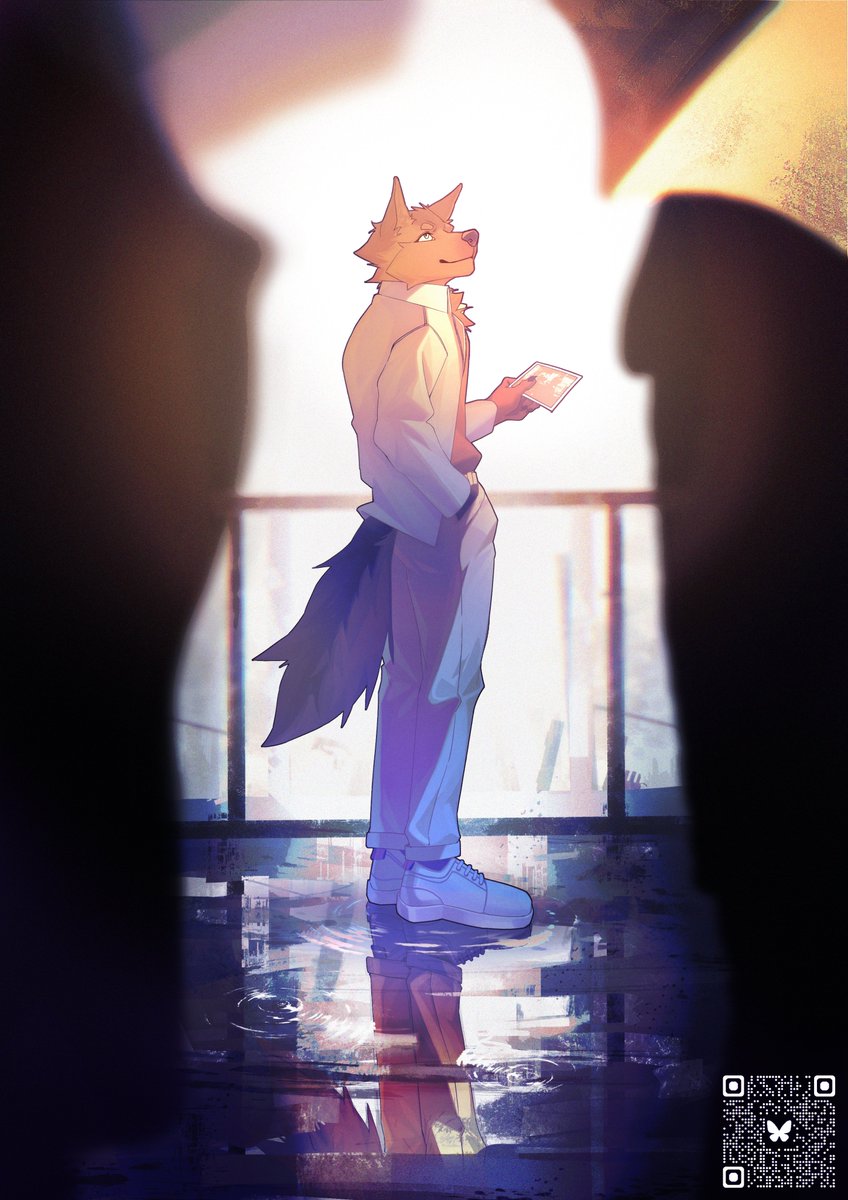 w_h_aevr's tweet image. commission for @LyuMir ✨
.
#furry #furryarts #furryartwork #art