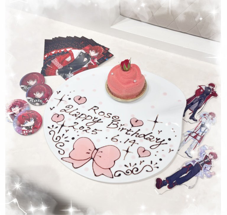 chihi_dazo's tweet photo. ｡ﾟﾟ･｡･ﾟﾟ｡
ﾟ。 𝐇𝐚𝐩𝐩𝐲 𝐁𝐢𝐫𝐭𝐡𝐝𝐚𝐲  𝐃𝐞𝐚𝐫.𝐑𝐨𝐬𝐞𓂃 𓈒ꫂ ၴႅၴ
　ﾟ･｡･   　　　　　　　      𝟐𝟎𝟐𝟓.𝟔.𝟏𝟒
ロゼくんに出会えて幸せだよ♡⸝⸝
メッセージをALTに書いたので良かったら🫶🏻
︎︎⟡#ロゼ誕生祭
︎︎⟡#ロゼくん誕生祭
︎︎⟡#ロゼみて https://t.co/IWIdx772Cg