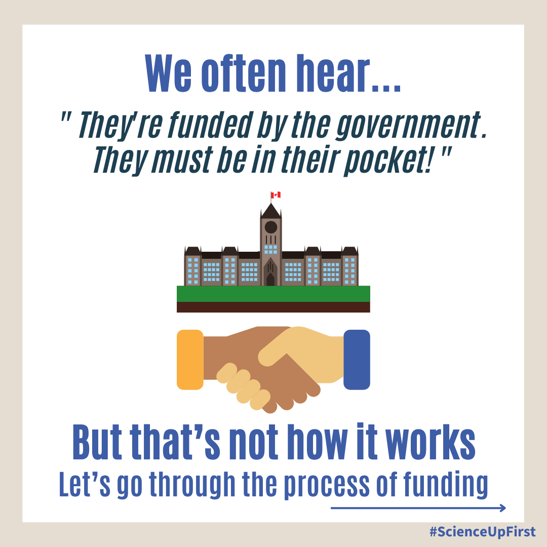 ScienceUpFirst's tweet image. A lot of people think that being funded by an agency means that you need to do their bidding. That’s not true.
Learn more: scienceupfirst.com/science-101/le…
#ScienceUpFirst