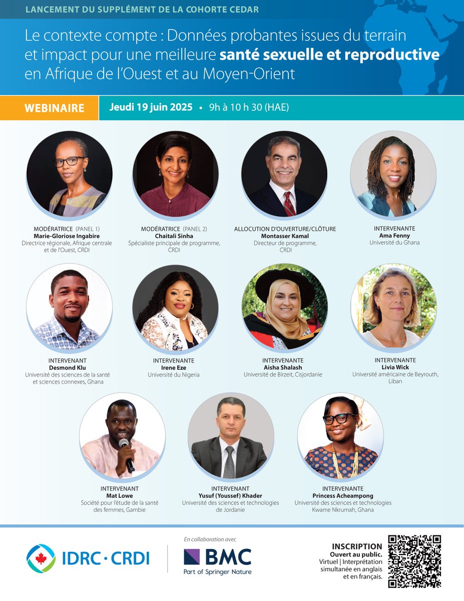 IDRC | CRDI (@idrc_crdi) on Twitter photo Comment la recherche peut-elle améliorer les #SDSR des adolescent·e·s en contextes fragiles?
<a href="/Reprod_Health/">Women's and Reproductive Health at BMC</a> & <a href="/IDRC_CRDI/">IDRC | CRDI</a> montrent ce qui marche:
bit.ly/3HM65i0 Comment la recherche peut-elle améliorer les #SDSR des adolescent·e·s en contextes fragiles?
<a href="/Reprod_Health/">Women's and Reproductive Health at BMC</a> & <a href="/IDRC_CRDI/">IDRC | CRDI</a> montrent ce qui marche:
bit.ly/3HM65i0