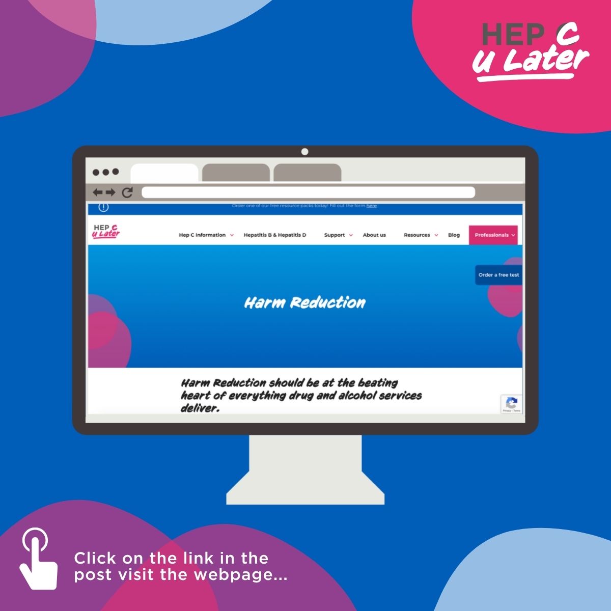 Hep C U Later (@hepc_u_later) on Twitter photo "Harm Reduction should be at the heart of everything drug and alcohol services deliver."
At #HepCULater we have compiled a page featuring resources and info from experts in harm reduction from across the D&A treatment sector. Check it out here - orlo.uk/tHhBS <a href="/NHS_APA/">NHS Addictions Provider Alliance</a> "Harm Reduction should be at the heart of everything drug and alcohol services deliver."
At #HepCULater we have compiled a page featuring resources and info from experts in harm reduction from across the D&A treatment sector. Check it out here - orlo.uk/tHhBS <a href="/NHS_APA/">NHS Addictions Provider Alliance</a>