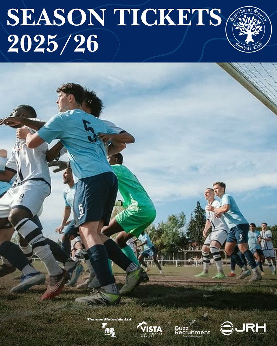 Season ticket details for 2025/26 are now live — including £50 adult passes and continued free entry for our youth players.
 spelthornesportsfc.com/news/season-ti…