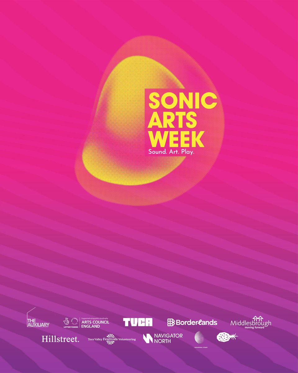 Hillstreetshop's tweet image. Sonic Arts Week is returning to Middlesbrough from 27th June
Look out for art and sound installations, exhibitions and more
Look out for updates at facebook.com/events/3041008…
#sonicartsweek #SAW25 #middlesbrough #teesside