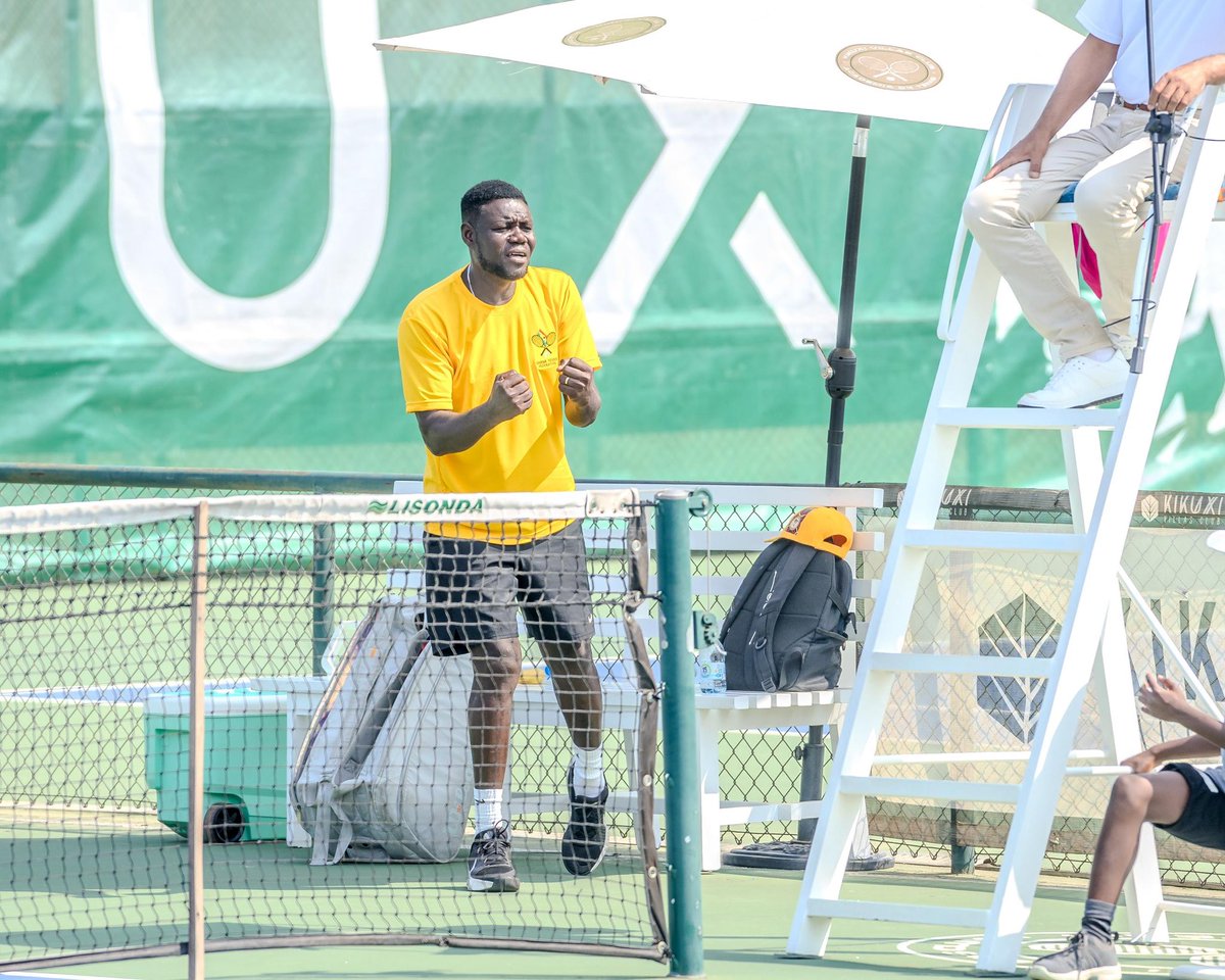 GabrielAmoakoh2's tweet photo. Ghana's top seed for the 2025 Davis Cup Isaac Nortey demonstrated his dominance over opponent Emerson Pedro of Angola winning 6-2, 6-1.
@Listo_Mens @AsafoObed @garyalsmith https://t.co/YXrj7y9okH