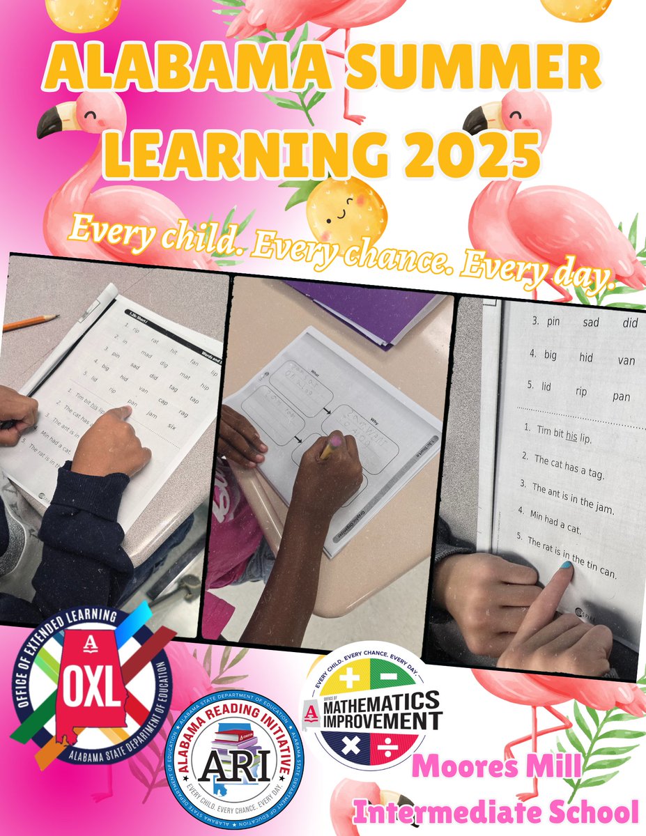 Moores Mill Summer Learning Camp is in full swing! <a href="/Alabama_Reading/">ARI / The Alabama Reading Initiative, ALSDE</a>