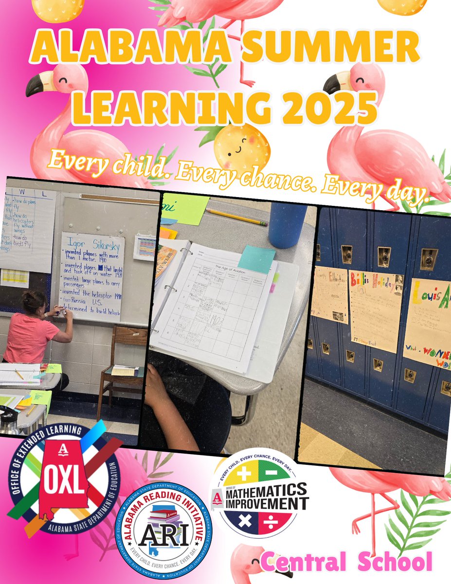 Students at Central School are excited about Summer Learning Camp research projects! <a href="/Alabama_Reading/">ARI / The Alabama Reading Initiative, ALSDE</a>