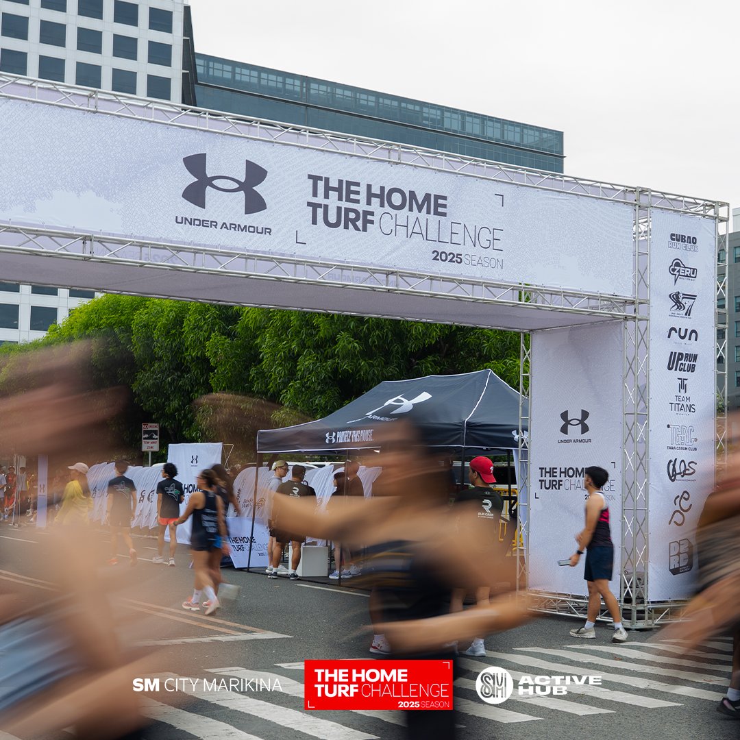 SMCityMarikina's tweet image. This is the energy you can expect at the Home Turf Challenge. 👟💥

Run crews. Loud cheers. Big wins. And good people moving together.

📅June 15, 2025
📍SM City Marikina
📝Sign up here: forms.gle/yXNDfsmLpUcKi1…

#UAHomeTurf2025 #TheHomeTurfChallenge #UnderArmourPH #SMCityMarikina