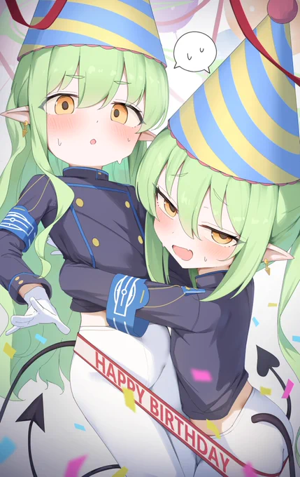 シュポガキ誕生日おめでとう!! #橘ヒカリ生誕祭2025 #橘ノゾミ生誕祭2025