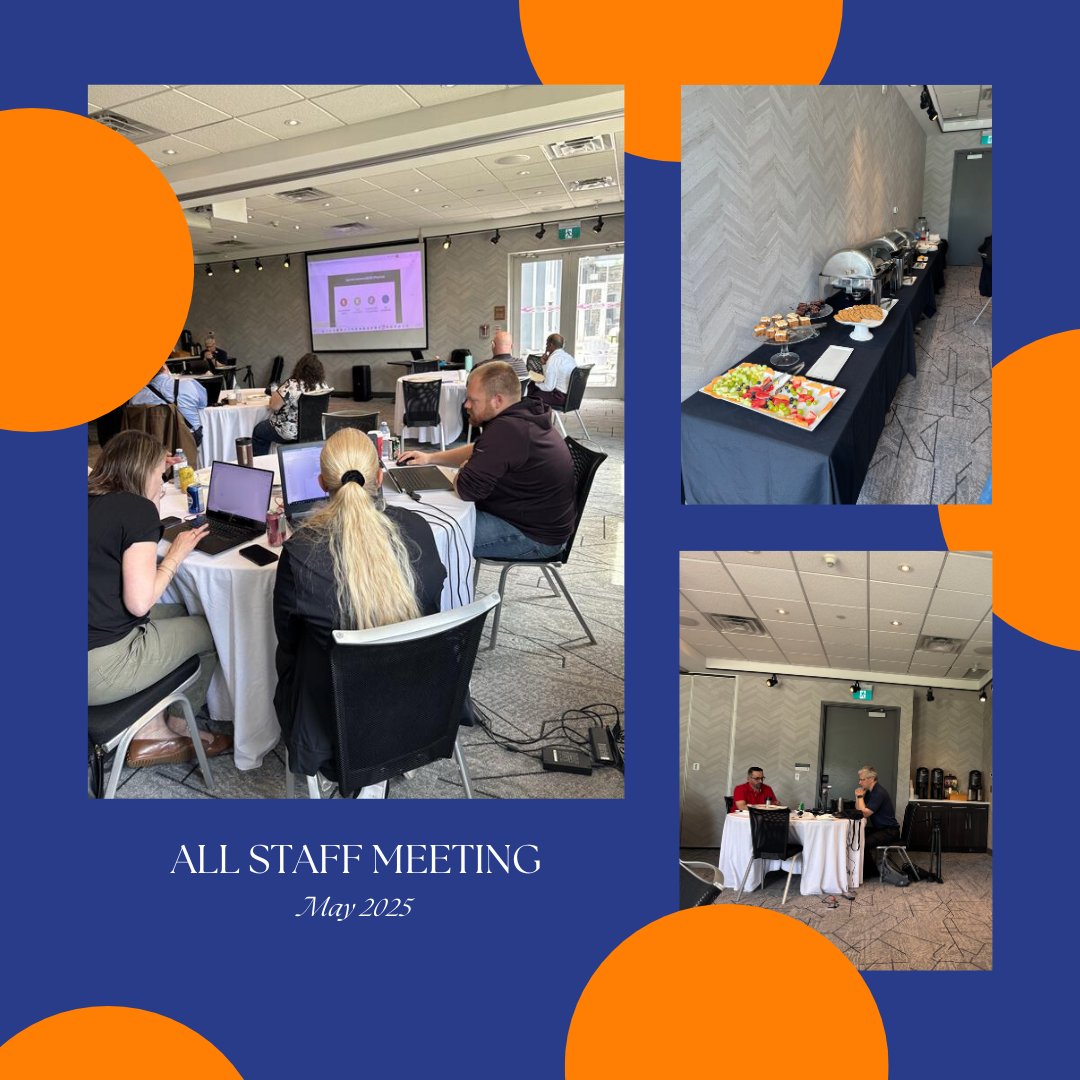 BlueLinkERP's tweet photo. Happy #FBF to another successful in-person All Staff Meeting! Our team met for a half-day in May for some in-person learning and fun. #B2BSaaS #TeamBuilding https://t.co/zVIBXimZna