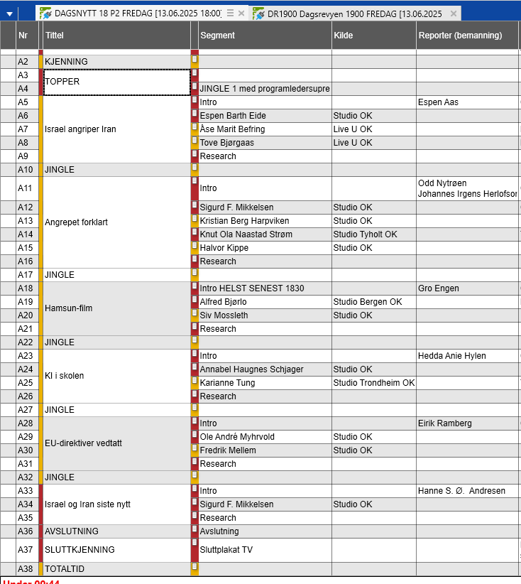 Det blir selvsagt en viss dominans av situasjonen i Midtøsten i #dax18 i kveld, men vi rekker litt annet også - herunder en 14 åring som møter statsråd til debatt.