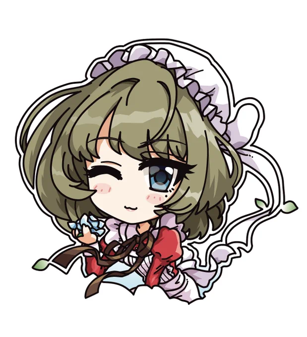 楓さん おめでとうございまぁ (灬'ω`)つ'- 去年のですがスタンプっぽいのでどうぞ #高垣楓生誕祭2025 #高垣楓誕生祭2025 #高垣楓