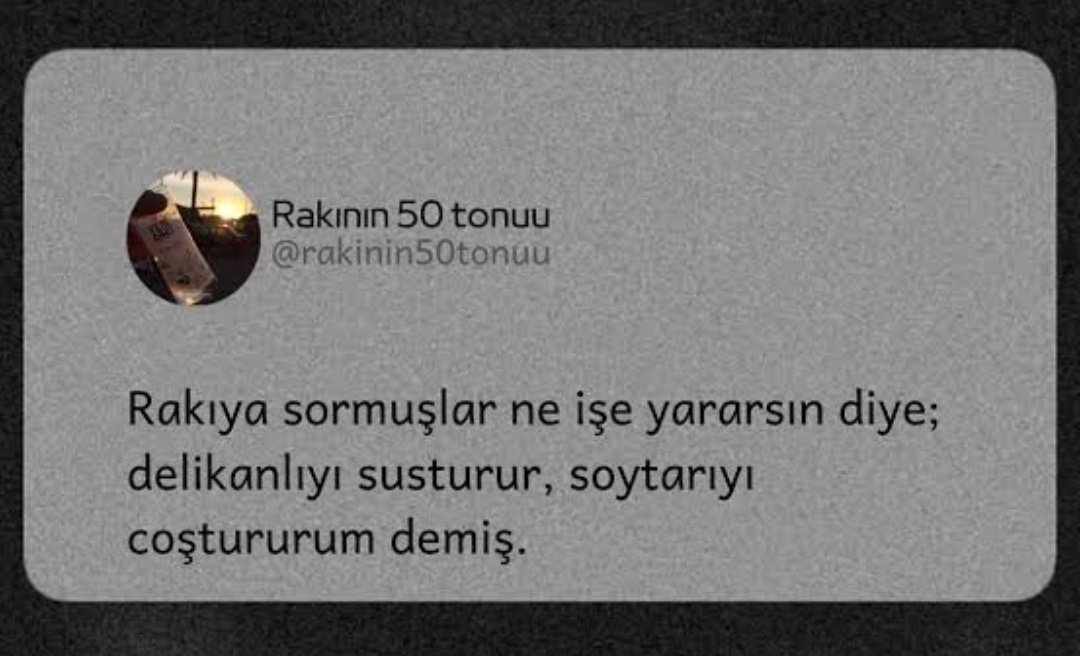 Şükür ki bozuk olan moralimiz karakterimiz değil