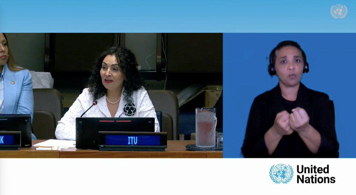 ITUatUNHQ's tweet photo. At #CoSP18, @ITU reaffirms its global leadership in digital accessibility—empowering equitably persons with disabilities through ICT, thus driving an inclusive digital transformation worldwide.
#CRPD18 #DigitalInclusion #Tech4Inclusion #ICTAccessibility #ICT4All https://t.co/m0IAEhM0lk