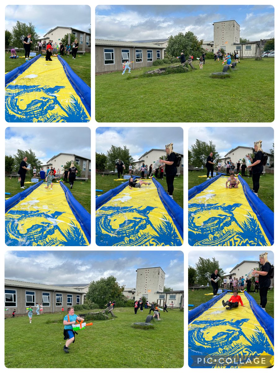 P3/4 had a lovely fun day together! 💛 
thank you to our amazing Parent Council for their organisation &amp; support ❤️ 
Have a lovely &amp; restful weekend everyone ☺️ <a href="/ThornliePS/">Thornlie</a>