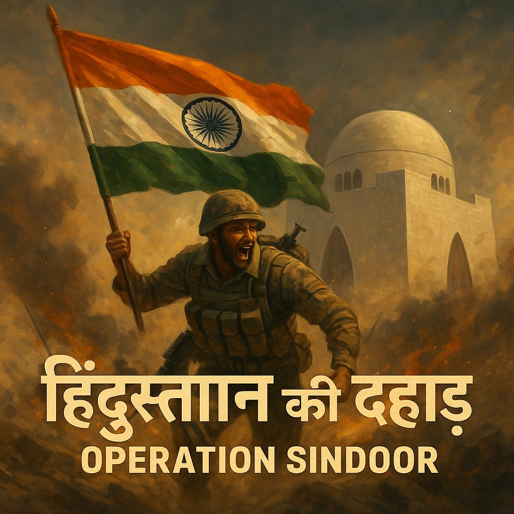 🇮🇳 OPERATION SINDOOR 🇮🇳
My wife’s new YouTube album is a sonic salute to India’s warriors.
Listen now:music.youtube.com/playlist?list=…
Let’s make India’s voice echo worldwide 💪
#OperationSindoor #IndianArmy #DeshKeNaam #HipHopIndia #SupportIndianMusic #JaiHind