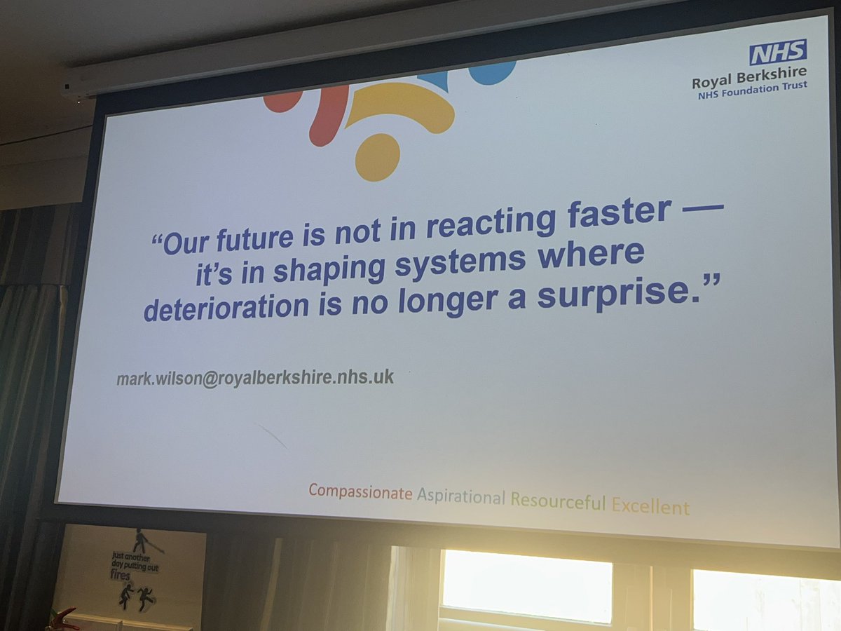 WMACCN's tweet image. Call for action: system wide changing lens on deterioration #WMCCNConf2025 @NOrF_CCO_RRS @wilsoncritcare #DeterioratingPatient #PatientSafety