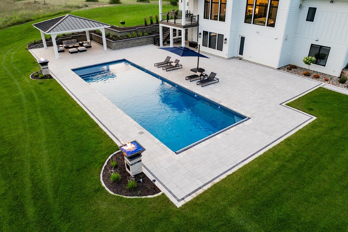 County Materials’ landscape products elevate this Afton, MN poolside with cohesive design and lasting performance. Pavers and retaining walls combine to create a seamless, functional outdoor retreat.

Explore the project: hubs.li/Q03n-X1p0