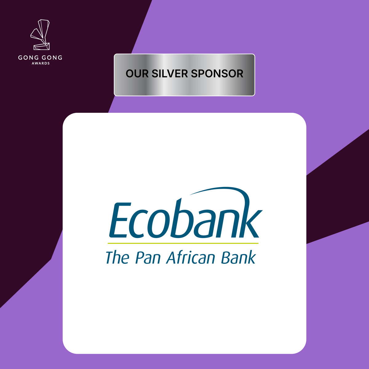 A big THANK YOU to all our sponsors! 
Your support is powering the Gong Gong Awards 2025 the biggest night in creativity! We’re proud to have you with us. Let’s make this unforgettable! 

#GongGongAwards2025 #ThankYou #CreativityUnlocked

<a href="/MTNGhana/">MTN Ghana</a> <a href="/Betway__Gh/">BETWAYGH</a> <a href="/EcobankGhanaPLC/">Ecobank Ghana PLC</a>