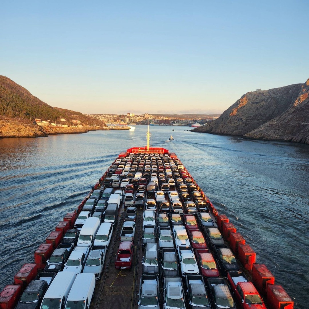 Chamber of Marine Commerce (@marinedelivers) on Twitter photo Happy #FreighterFriday! ⚓️
Pictured is Oceanex's 'Sanderling' vessel delivering vehicles ⛴️
Explore the Oceanex #fleet here: heyor.ca/GCrX1d
📸: <a href="/OfficialOceanex/">Oceanex Inc.</a> Happy #FreighterFriday! ⚓️
Pictured is Oceanex's 'Sanderling' vessel delivering vehicles ⛴️
Explore the Oceanex #fleet here: heyor.ca/GCrX1d
📸: <a href="/OfficialOceanex/">Oceanex Inc.</a>