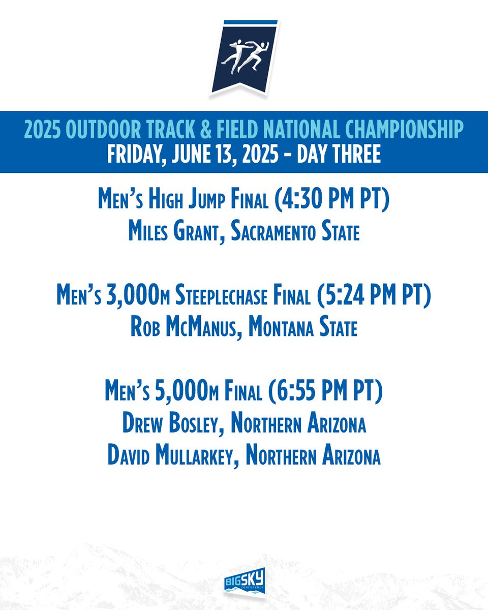 Big Sky Conference (@bigskyconf) on Twitter photo More Opportunities on Day Three π
#ExperienceElevated More Opportunities on Day Three π
#ExperienceElevated
