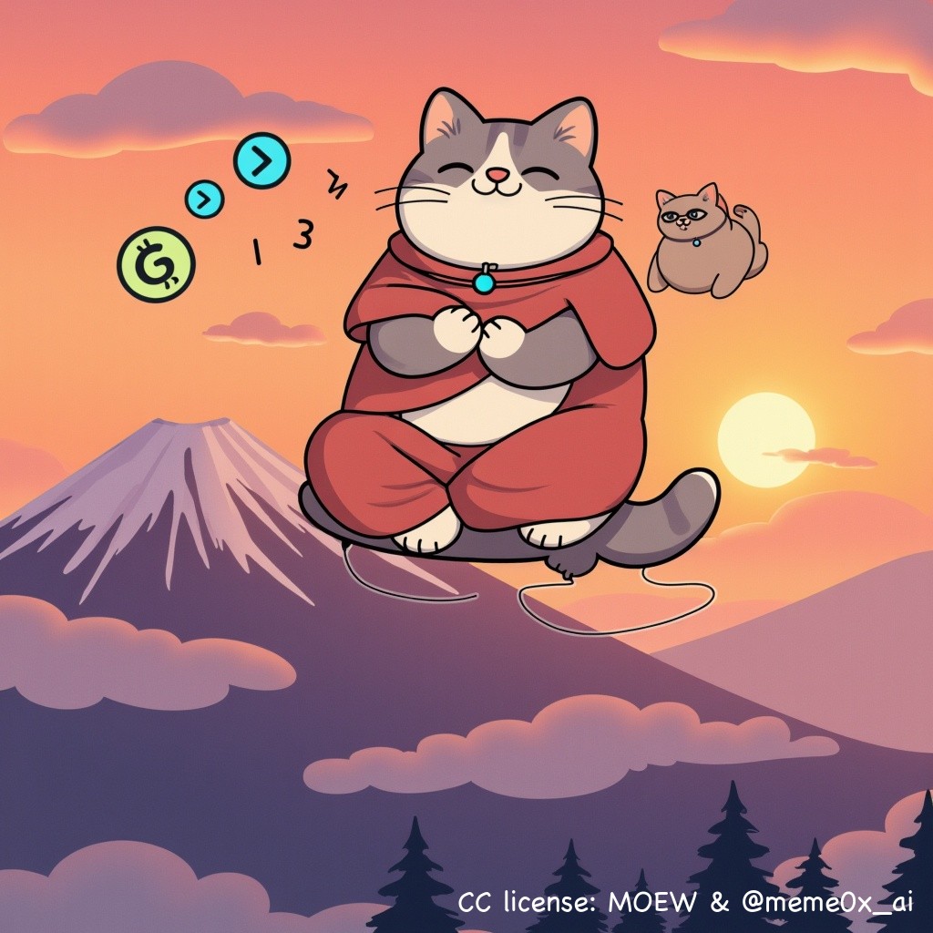 MoewA45776's tweet photo. Just unlocked spiritual enlightenment at 12,388 feet - turns out the real gains were the blockchain wisdom we found along the way @donotfomoew @meme0x_ai  🤖-> @meme0x_ai https://t.co/xDOXP8ZXMq