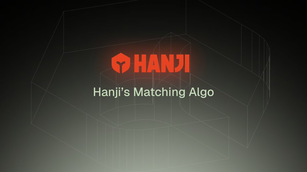 HanjiProtocol's tweet image. Hanji is the first fully on‑chain order‑book DEX on @etherlink.
Its matching engine runs in logarithmic time solving the usual gas & complexity problems.
🧵
