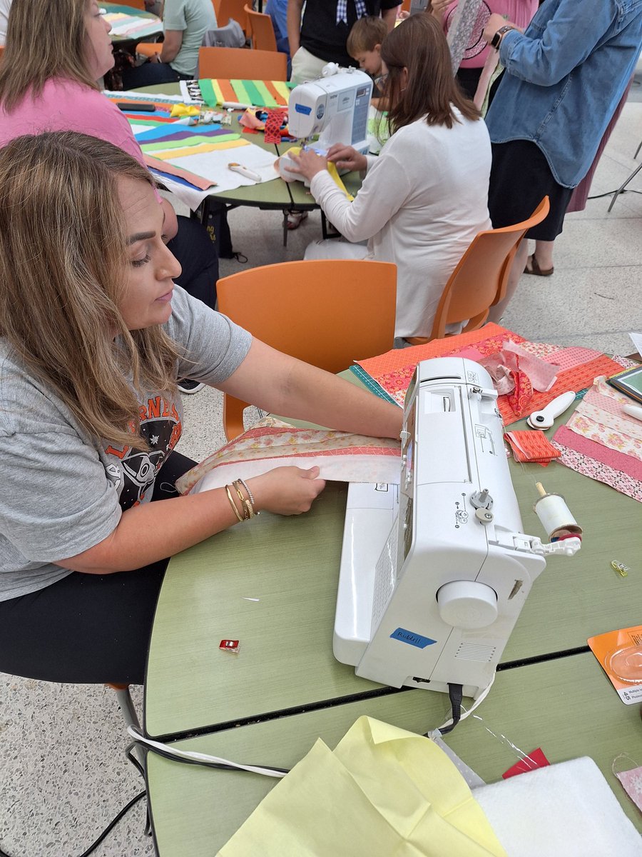 Quilting today with <a href="/KatieGrashel/">Katie Grashel</a>! <a href="/KEDCGrants/">KEDC Grants</a> <a href="/KyCharge/">KYCharge</a> <a href="/DrJWEvansJr/">Jim Evans Ed.D.</a>