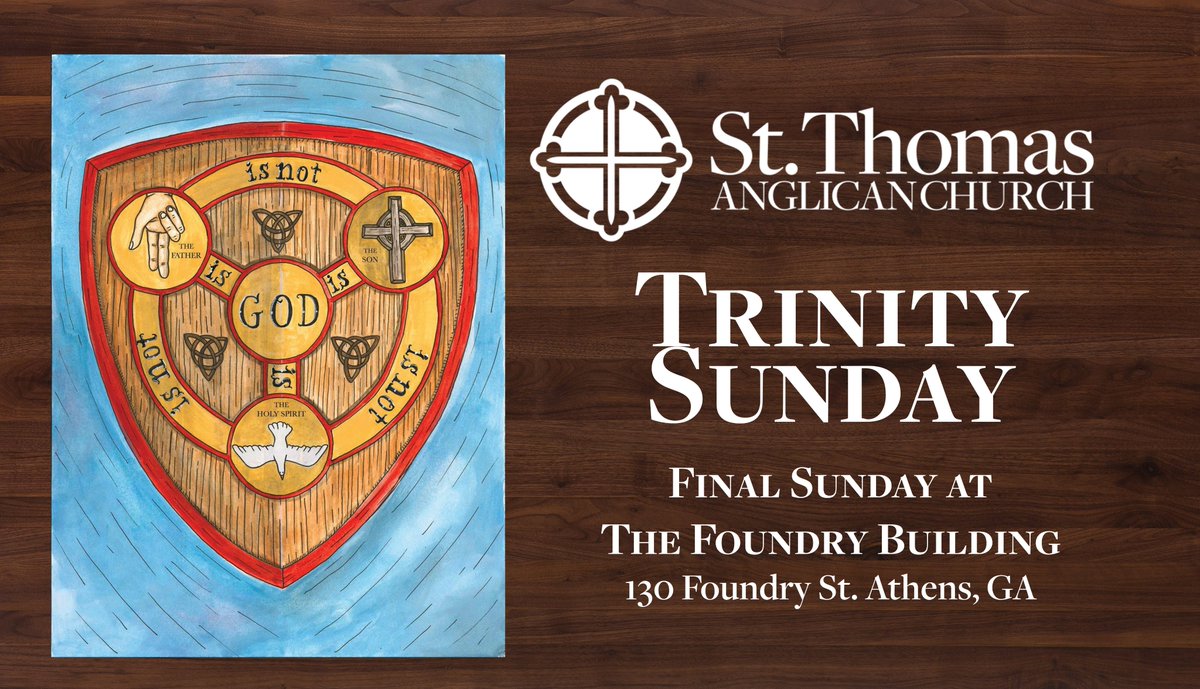 Hard to believe that this Sunday is our last Sunday at the Foundry Building in downtown Athens behind the Classic Center! 

Join us in saying goodbye to this Tabernacle Phase as we gather for worship at 9 AM &amp; 11 AM.