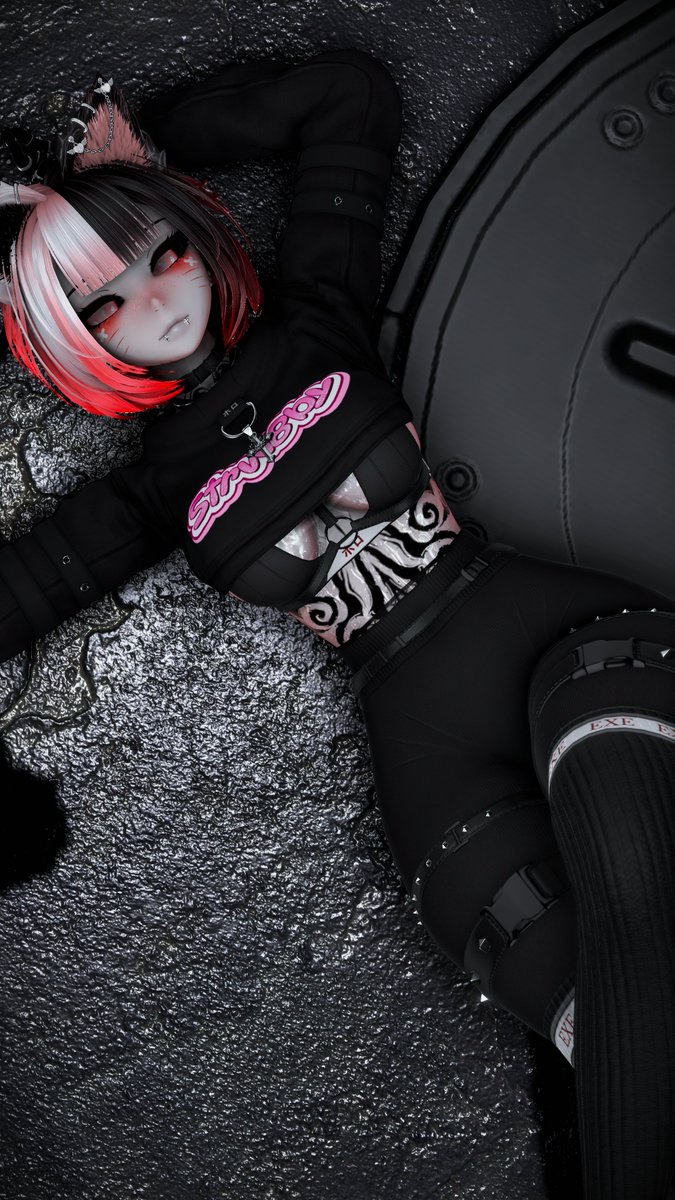 Just a lazy kitty~

#VRChat