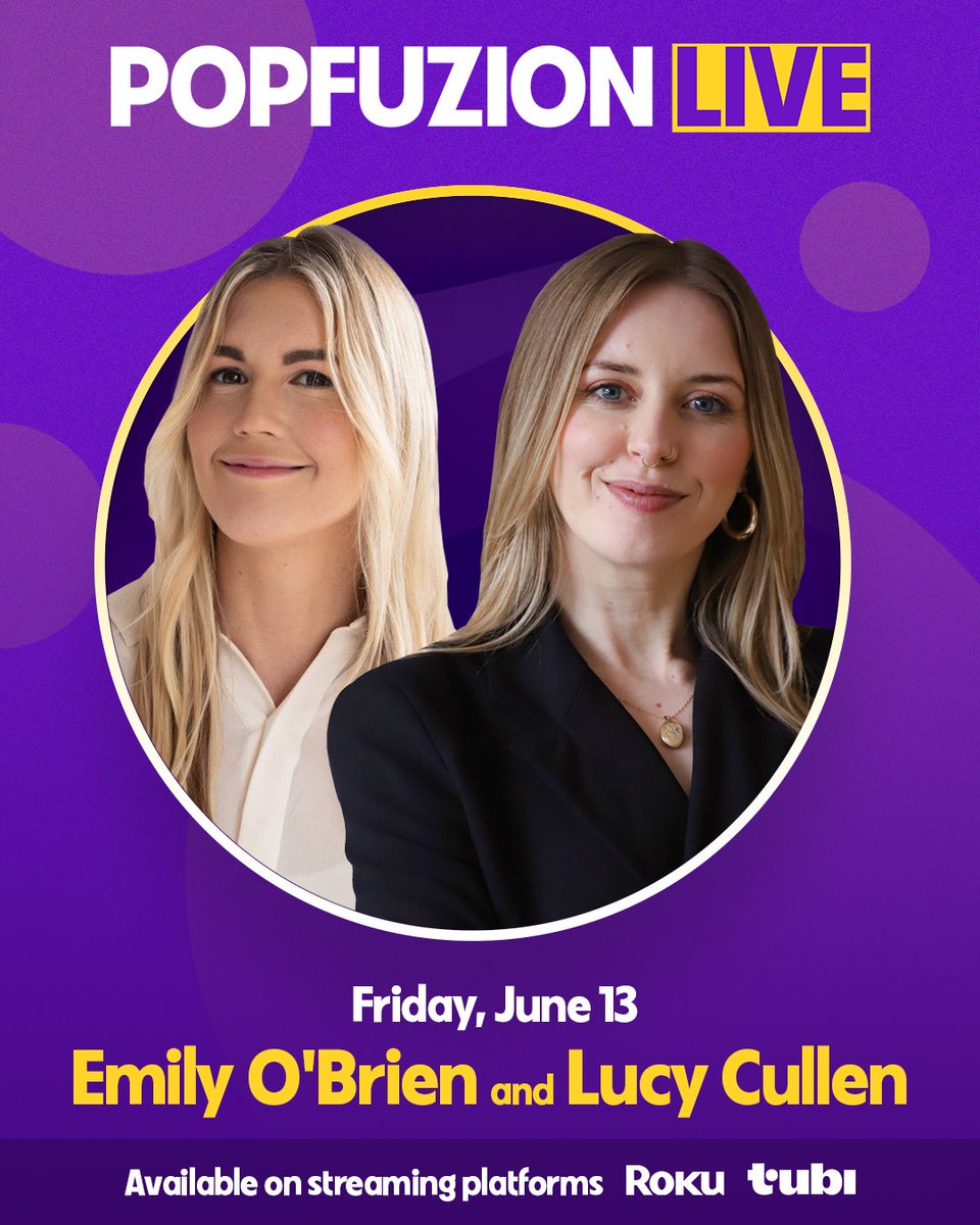 Tonight on Popfuzion Live: Lucy &amp; Emily are helping formerly incarcerated individuals rebuild through entrepreneurship. From mindset shifts to real success stories, they share how Comeback Catalyst is breaking barriers and changing lives. #PopfuzionLive #ComebackCatalyst
