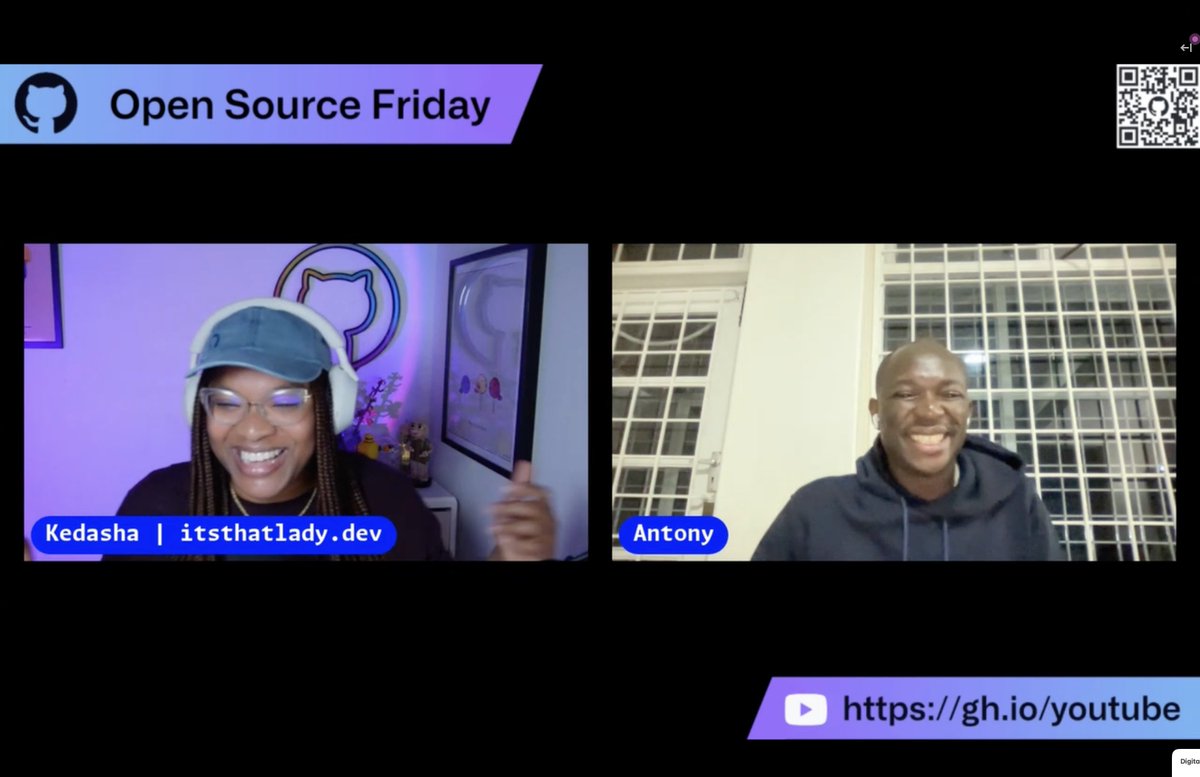 Medic's tweet image. Did you miss #OpenSourceFriday with the #CHT and @github ?

Community Manager Antony spoke to @itsthatladydev 
about all things CHT and #OpenSource 🙌

Watch it back 👉youtube.com/watch?v=sWMm57…