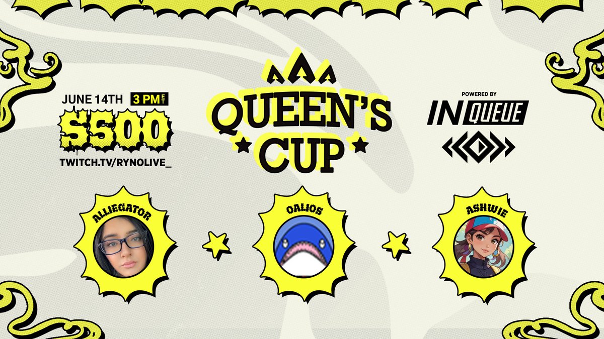 MPIRE RynoLive (@rynolive_) on Twitter photo This squad could be making waves this Queen's Cup. Lots of talent, comp experience and is lead by someone with a TON of passion. Could be a deadly combination.
Welcome team Triple A!
<a href="/llAlliegatorll/">Alliegator</a> | <a href="/oaliosFPS/">MOTL | oalios</a> | <a href="/ashwie__/">ash</a> This squad could be making waves this Queen's Cup. Lots of talent, comp experience and is lead by someone with a TON of passion. Could be a deadly combination.
Welcome team Triple A!
<a href="/llAlliegatorll/">Alliegator</a> | <a href="/oaliosFPS/">MOTL | oalios</a> | <a href="/ashwie__/">ash</a>