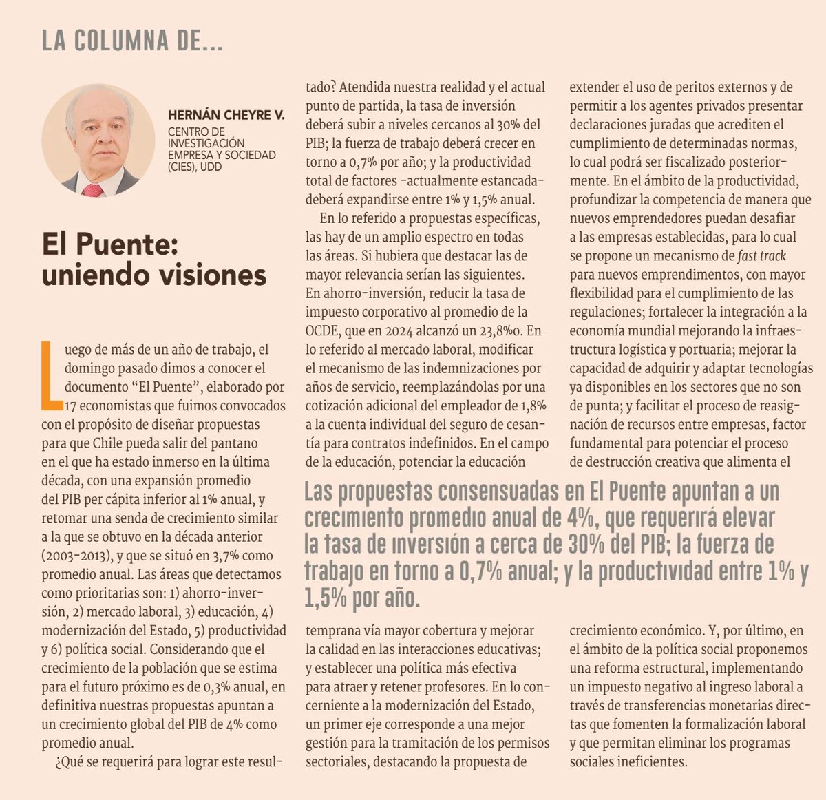 Negocios UDD (@negociosudd) on Twitter photo 🔴OPINIÓN | Revisa la nueva columna del presidente del Consejo #CIESUDD, <a href="/hernancheyre/">Hernán Cheyre</a>, publicada hoy en <a href="/DFinanciero/">Diario Financiero</a> : "El Puente: uniendo visiones".
➡️Encuéntrala en nuestra web: negocios.udd.cl/noticias/2025/… 🔴OPINIÓN | Revisa la nueva columna del presidente del Consejo #CIESUDD, <a href="/hernancheyre/">Hernán Cheyre</a>, publicada hoy en <a href="/DFinanciero/">Diario Financiero</a> : "El Puente: uniendo visiones".
➡️Encuéntrala en nuestra web: negocios.udd.cl/noticias/2025/…