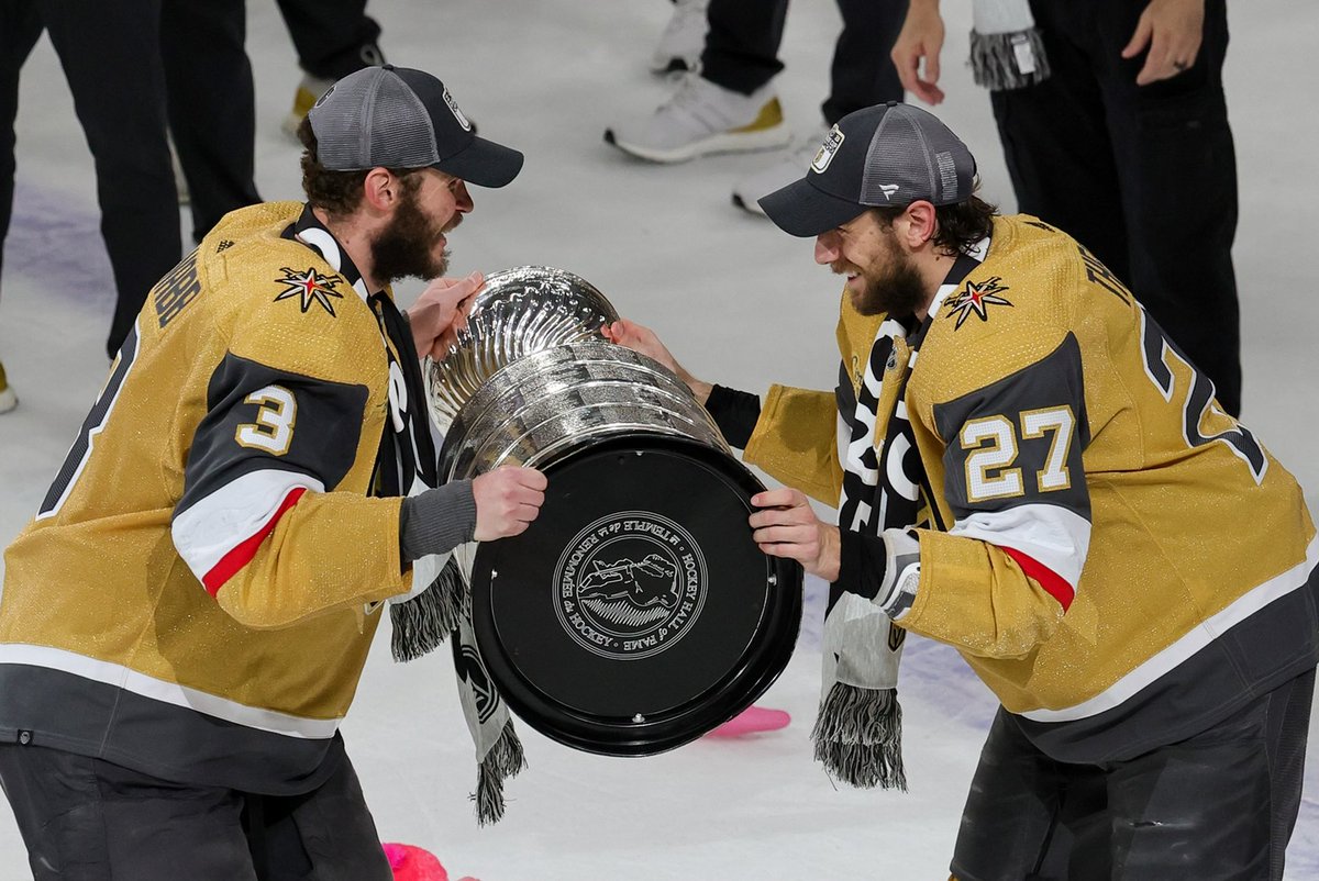 GoldenKnights's tweet photo. Two years ago, we made history. 🏆 

#VegasBorn | #CupInSix https://t.co/KuX0FDIAfn