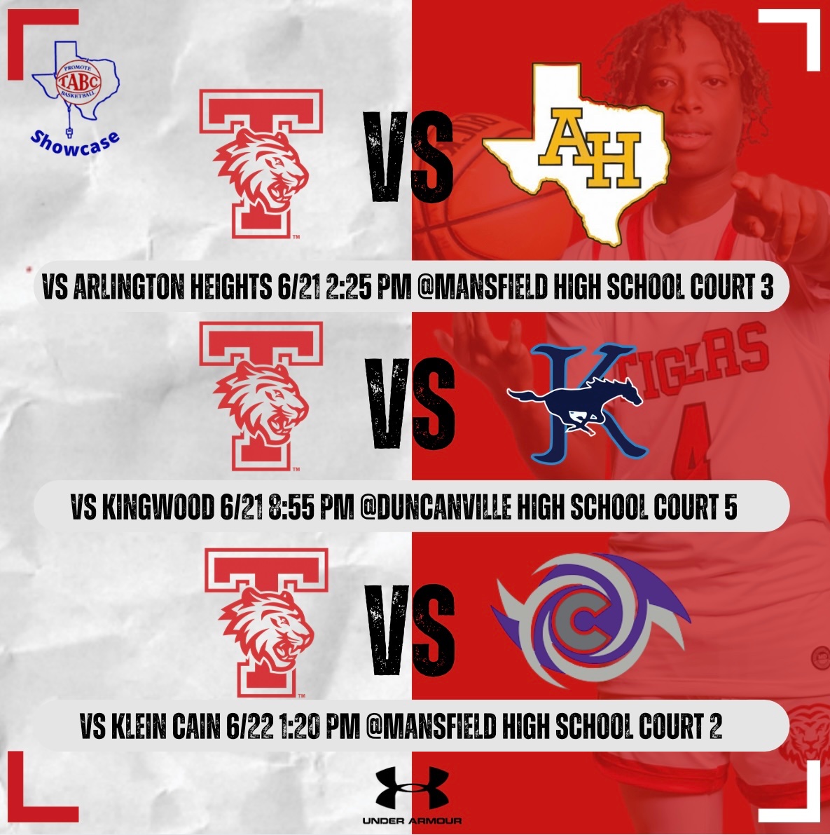 2025 Terrell Tigers TABC Schedule! #GIVE