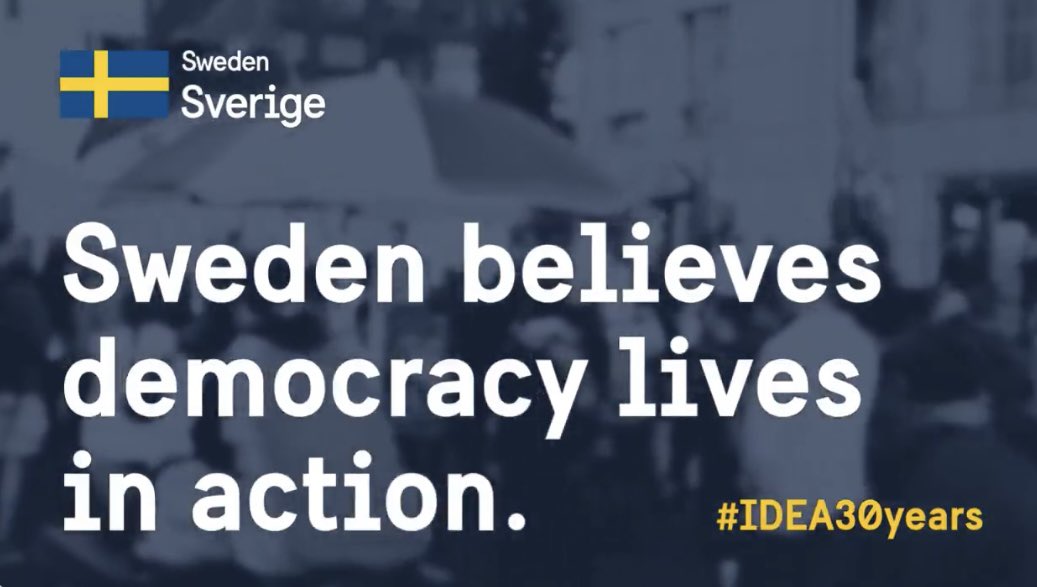 Sweden in Georgia (@swedeninge) on Twitter photo No democracy without inclusion.
Thatโs why ๐ธ๐ชsupport initiatives that seek 2 elevate underrepresented voices women, youth, Indigenous ppl, LGBTQI+ communities, persons w disabilities. 30 years of strengthening #democracy ๐ธ๐ช is proud 2 stand with <a href="/Int_IDEA/">International IDEA</a> every step of the way. No democracy without inclusion.
Thatโs why ๐ธ๐ชsupport initiatives that seek 2 elevate underrepresented voices women, youth, Indigenous ppl, LGBTQI+ communities, persons w disabilities. 30 years of strengthening #democracy ๐ธ๐ช is proud 2 stand with <a href="/Int_IDEA/">International IDEA</a> every step of the way.