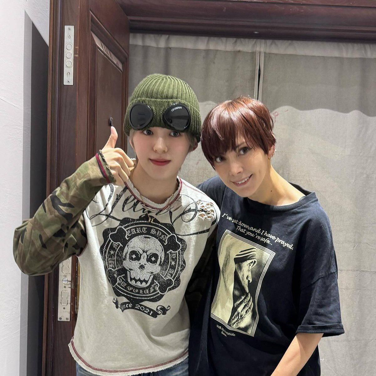 Ikumi_FanClub's tweet photo. 𝟮𝟱𝟬𝟲𝟭𝟯 𝟭𝟵𝟯.𝗵𝗶𝗿𝗼𝘁𝗼_𝗷𝗶𝘅𝗶𝗮𝗻𝗴

in 武汉!!
かっこいいコンサート招待ありがとうございました!!￼￼￼￼￼￼😎
新曲の録音と観光もして充実した旅でした😚
(谢谢您邀请我去这么棒的演唱会!!
新歌的录制加上观光，真是一趟充实的旅程)

#HIROTO #히로토 #ヒロト
#井汲大翔 #吉祥弟弟 https://t.co/kseB3qV6NJ