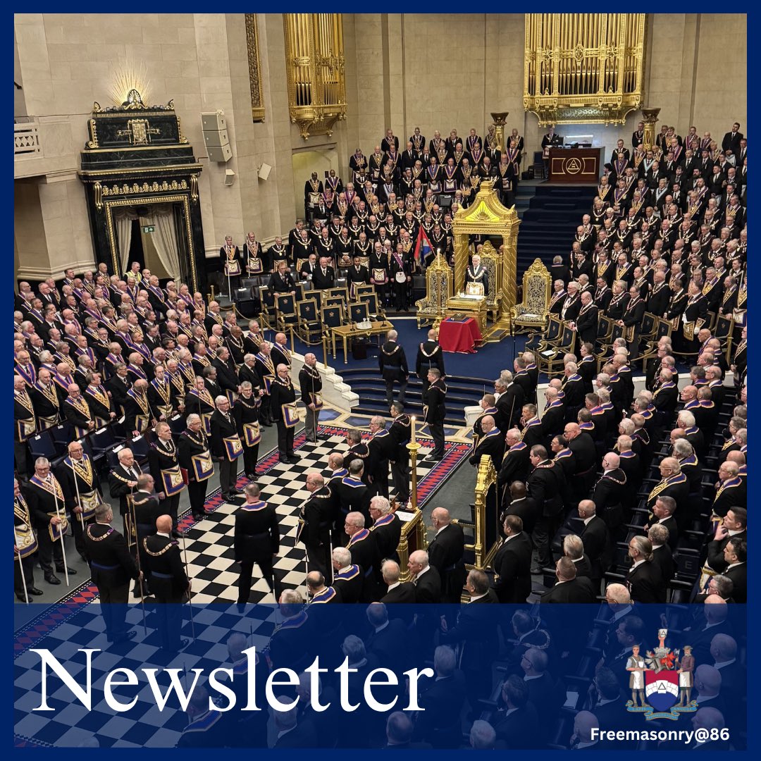 This week’s Freemasonry@86 News update! 📰 Stay up to date with the latest happenings in the Freemasonry community and gain insights into the Companion Orders’ activities. 🌟 Read the full newsletter by clicking here - drive.google.com/file/d/1kkAvt2…