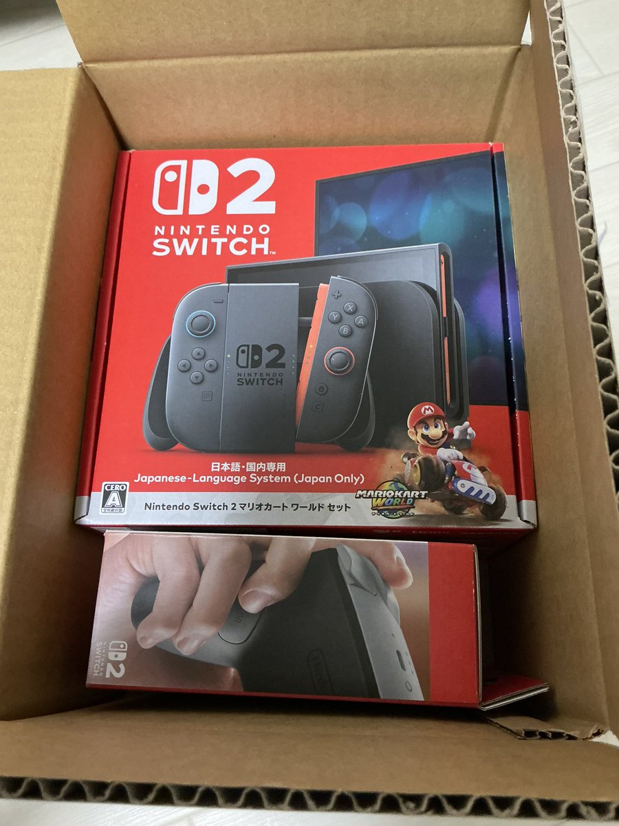Nintendo Switch D2 日本語専用 箱破れ Nintendo Switch 2が