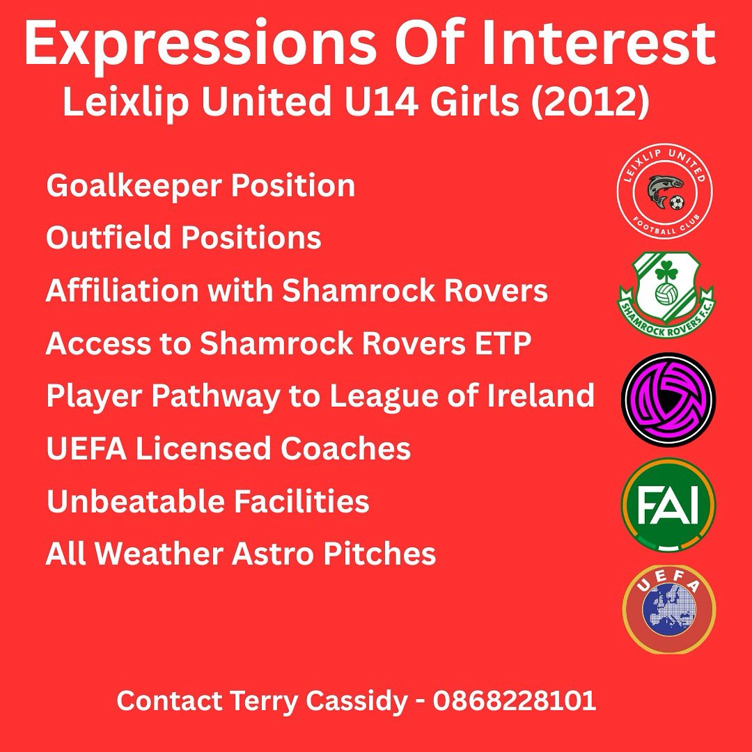 Our U14 Girls team are looking for a goalkeeper and outfield players. Fill out the expression of interest form 
docs.google.com/forms/d/e/1FAI…