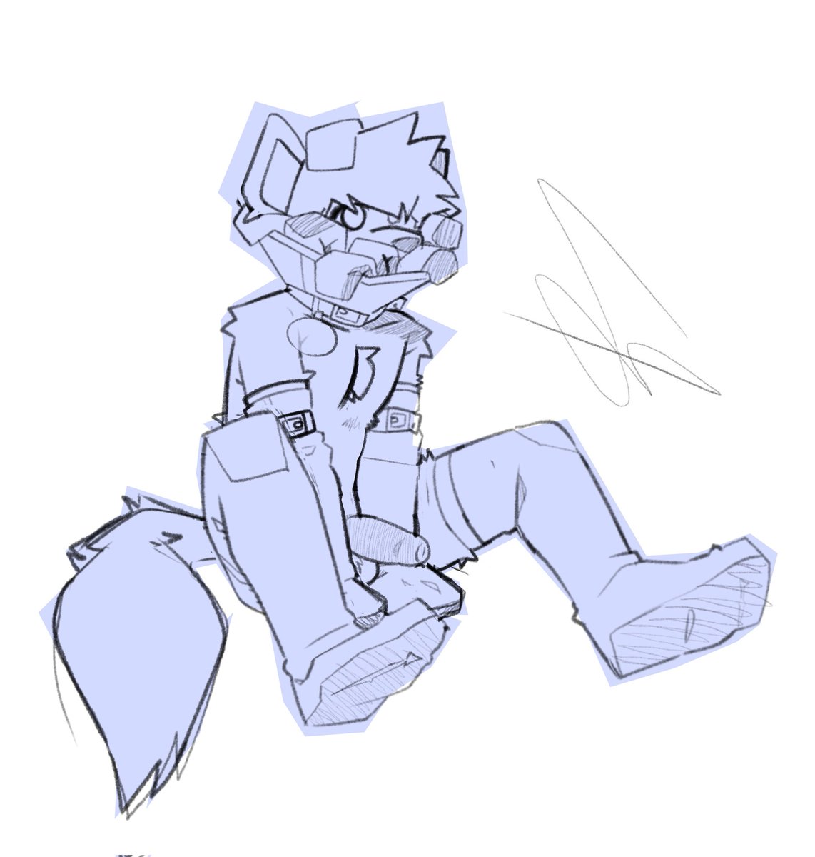 Sock cone ych :3 $45 
 DM if interested