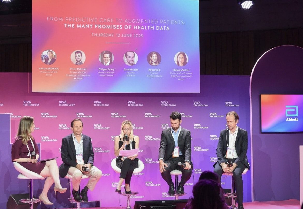 NERES : échanges nourris autour de l’accès aux soins. Merci à Gérard Raymond de @france_assos_sante , pour son engagement  en faveur des patients.

 <a href="/VivaTech/">VivaTech</a> : un focus passionnant sur l’iA et santé. Des tech comme la neurostim et l’IA laissent entrevoir de l’espoir