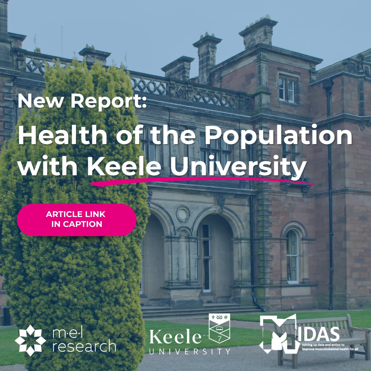 1 in 8 adults 35+ in North Staffs &amp; Stoke-on-Trent live with pain. This increases to up to 1 in 3 in some areas. <a href="/KeeleUniversity/">Keele University 🐿️</a>'s MIDAS project reveals stark health inequalities. We helped by doing F2F interviews to amplify every voice.

Read the report: melresearch.co.uk/industry-insig…