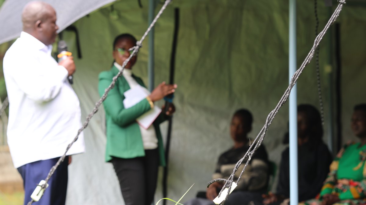 We held a bazaar in Mbale City with women coffee farmers, and district leaders to discuss the challenges faced in coffee production.  Women in Uganda are responsible for over 70% of the country's agricultural production, yet they are often excluded from key decisions.