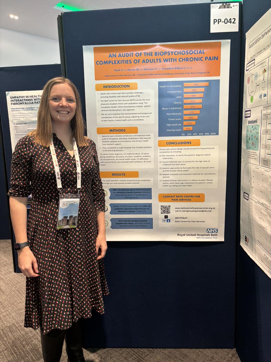 Flashback to last week at the British Pain Society and poster presenting. What an inspiring conference #BCPS #BPSASM2025