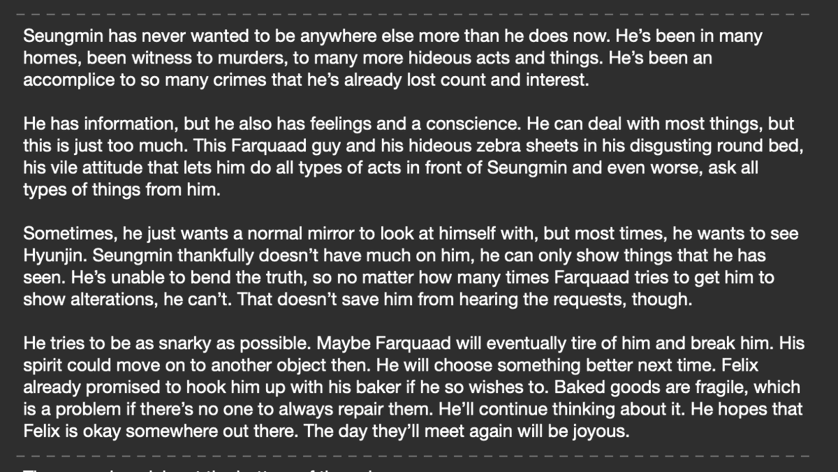 kookable7587's tweet image. Blue Flower, Red Thorns - deleted scenes | Felix &amp;amp; Seungmin