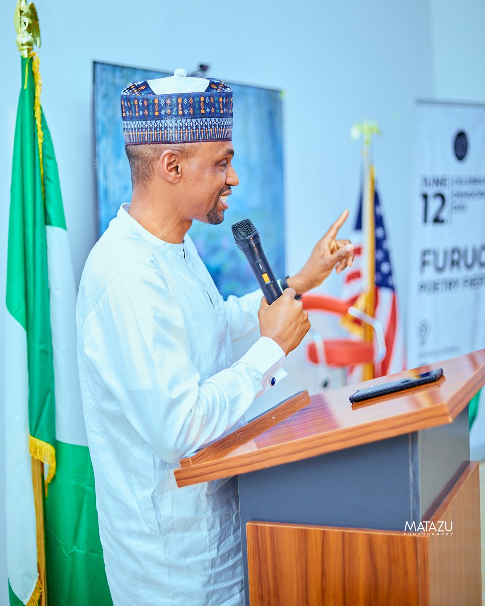 AhmedAdamu's tweet image. June 12 Furuci Poetry Fiesta