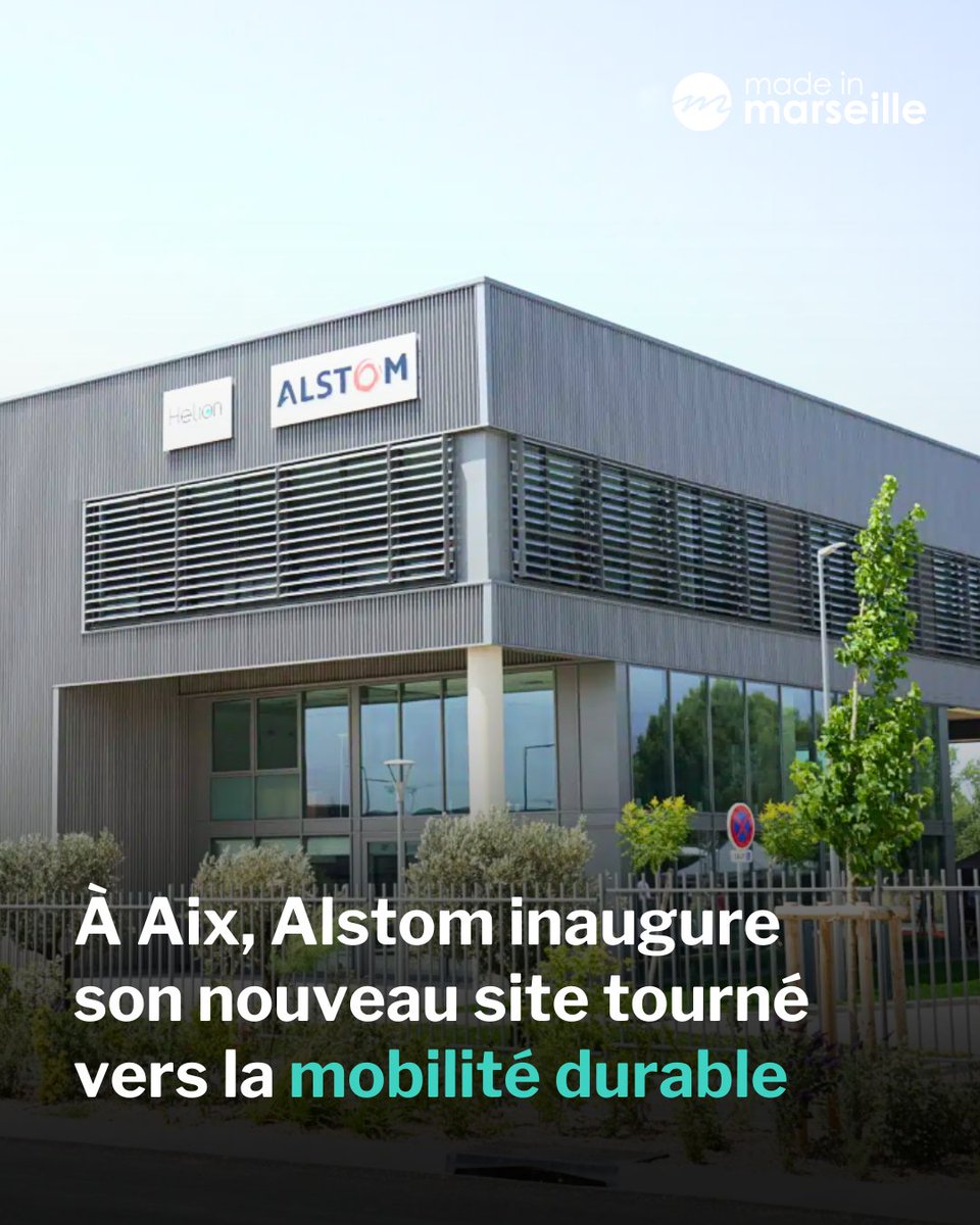 🚈 La multinationale <a href="/AlstomFrance/">Alstom France</a> a inauguré à Aix-en-Provence son nouveau site Delta dédié à l’innovation dans la mobilité lourde et durable.

➡️ tinyurl.com/mswf62vf
