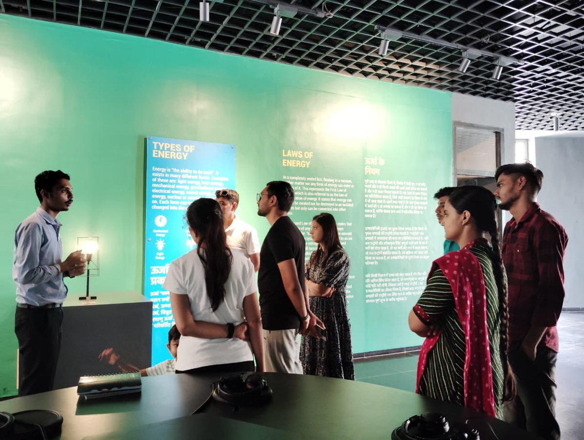 RscBhuj's tweet image. Mind blown! @RscBhuj Visitors were fully engaged with the kinetic theory at today&apos;s celebration Watching them grasp the concepts of motion &amp;amp; energy was pure joy! #KineticTheory #ScienceInAction #LearningIsFun&quot;